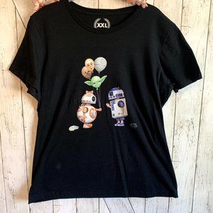 Star Wars Tee Public BB8 and R2D2